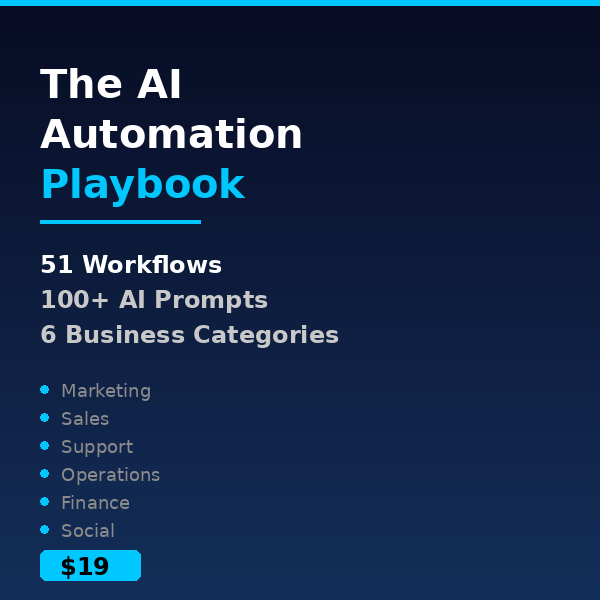 The AI Automation Playbook