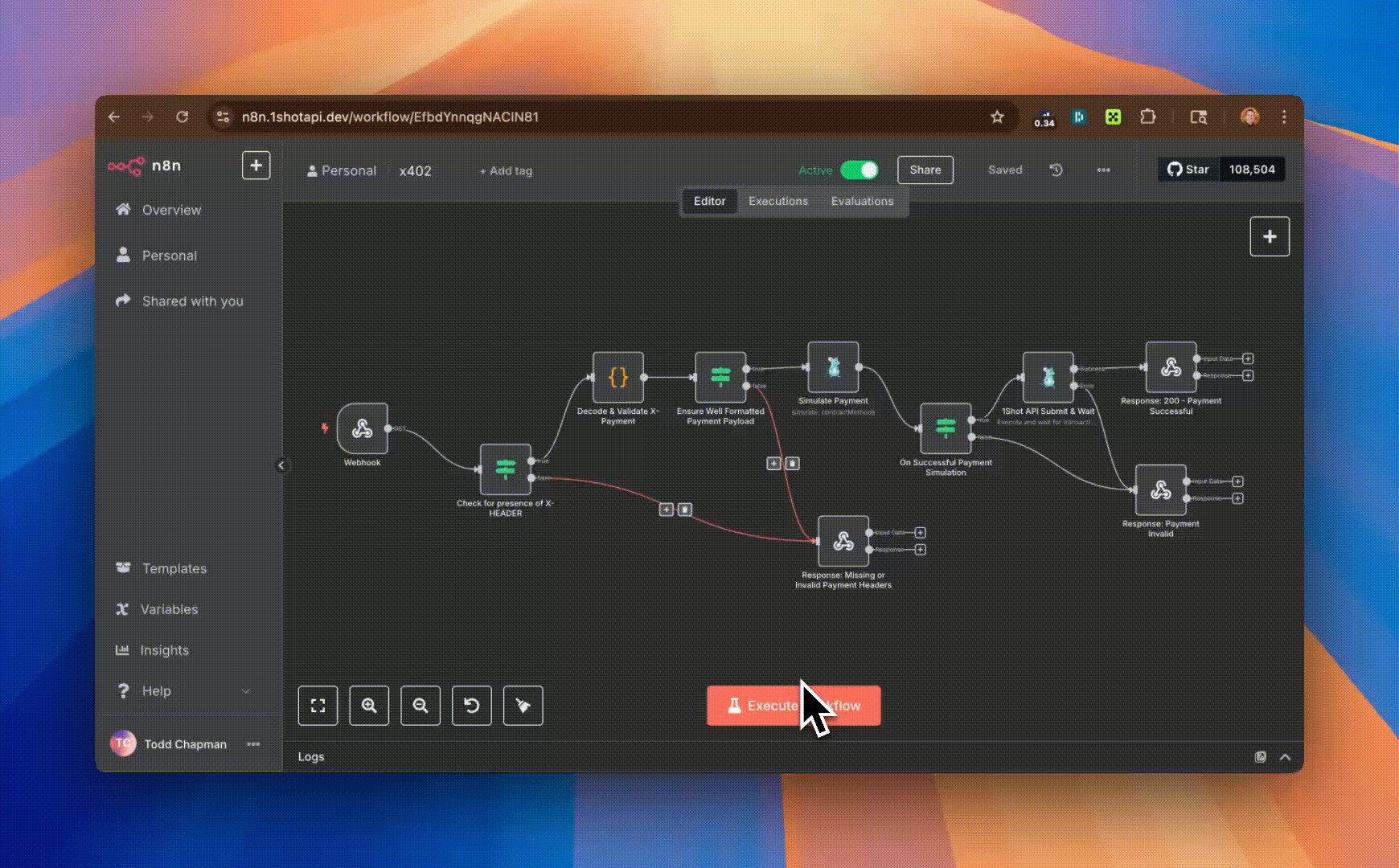 x402 protocol HTTP payment flow diagram