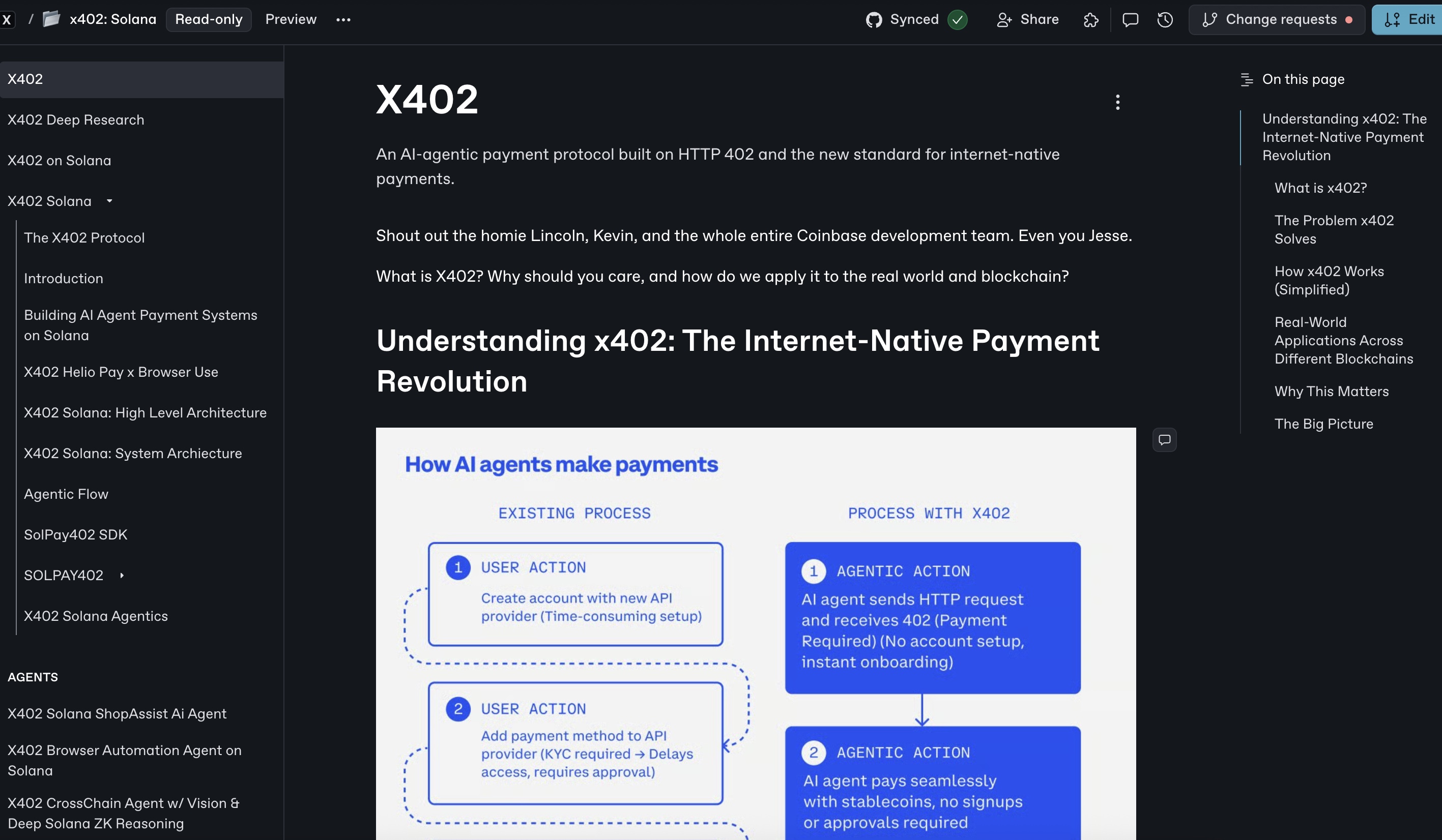 Solana X402 payment middleware architecture