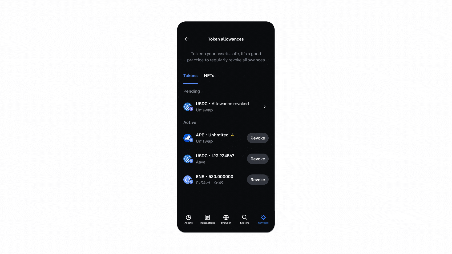 Coinbase Embedded Wallet security features
